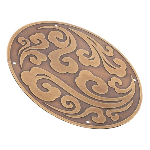LIFKOME Vintage Messing Applikation für Möbel Runde Geschnitzte Dekoration Antike Verzierungen für Schrank Tisch und Wand Hochwertige Möbelverzierung aus Messing LIFKOME Vintage Messing Applikation für Möbel Runde Geschnitzte Dekoration Antike Verzierungen für Schrank Tisch und Wand Hochwertige Möbelverzierung aus Messing von LIFKOME