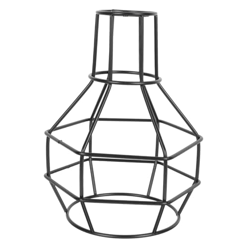 LIFKOME Vintage Metall Hängeleuchte Lampenschirm Retro Eisenkunst Deckenlampe Käfig Design Kleine Pendelleuchte Lampenabdeckung für Wohnzimmer Büro LIFKOME Vintage Metall Hängeleuchte Lampenschirm Retro Eisenkunst Deckenlampe Käfig Design Kleine Pendelleuchte Lampenabdeckung für Wohnzimmer Büro von LIFKOME