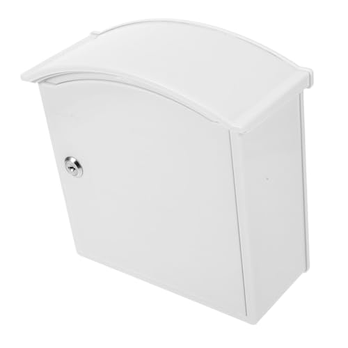 LIFKOME Wandmontierte Milchbox aus Robustem Material mit Schloss Großer Milchbehälter für Außenbereich Vielseitig als Milchkasten und Briefkasten Geeignet Wetterbeständig Weiß Praktische LIFKOME Wandmontierte Milchbox aus Robustem Material mit Schloss Großer Milchbehälter für Außenbereich Vielseitig als Milchkasten und Briefkasten Geeignet Wetterbeständig Weiß Praktische von LIFKOME