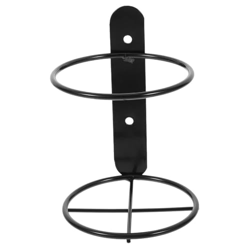 Wandmontierter Weinflaschenhalter aus Metall Einzelner Weinregal für Wand Stilvoller Weinhalter für Kleine Räume Robuster Weinständer für Zuhause und Küche von LIFKOME