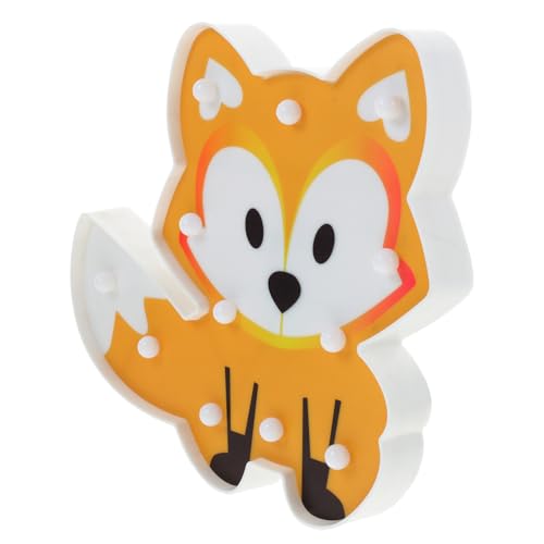 LIFKOME Warmes LED Nachtlicht Fuchs Lampe für Schlafzimmer Kinderzimmer Dekorative Tierfigur Kleines Nachtlicht für Jungen Mädchen Geschenk LIFKOME Warmes LED Nachtlicht Fuchs Lampe für Schlafzimmer Kinderzimmer Dekorative Tierfigur Kleines Nachtlicht für Jungen Mädchen Geschenk von LIFKOME