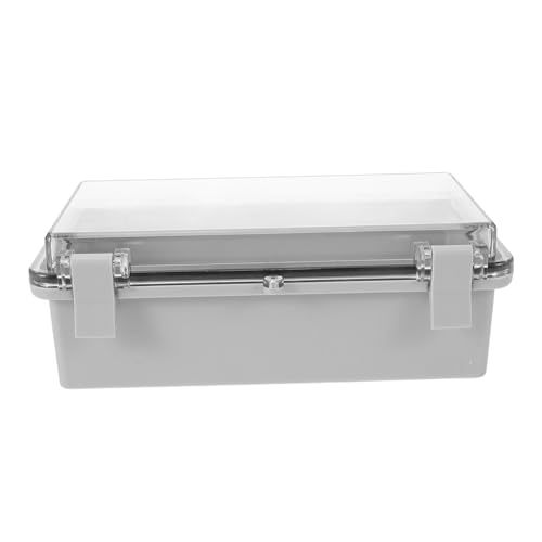 LIFKOME Wasserdichte Abzweigdose aus Robustem Abs Kunststoff Schutzbox für Außenbereich Wetterfeste Kabelbox zur Sicheren Verbindung von Verlängerungskabeln Tragbare und Langlebige von LIFKOME