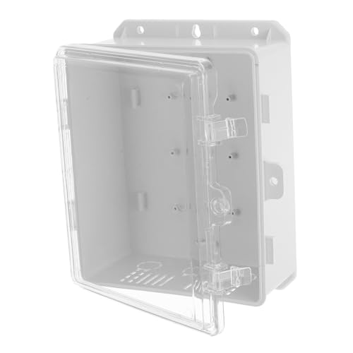 LIFKOME Wasserdichte Außen Elektrobox mit Transparentem Deckel Wetterfeste Verteilerkasten für Projekte Großer Anschlusskasten für Sichere Verkabelung Einfacher Zugang und Zuverlässiger LIFKOME Wasserdichte Außen Elektrobox mit Transparentem Deckel Wetterfeste Verteilerkasten für Projekte Großer Anschlusskasten für Sichere Verkabelung Einfacher Zugang und Zuverlässiger von LIFKOME
