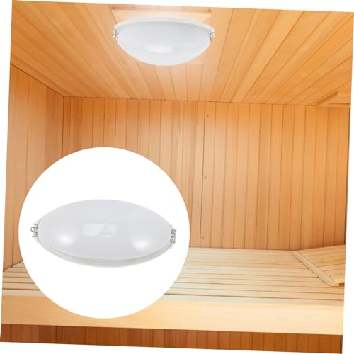 LIFKOME Sauna Lampenschirm Explosionsgeschützte und Wasserdichte Deckenlampe für Dampfbad Installieren Passendes Saunazubehör für Feuchte Umgebungen von LIFKOME