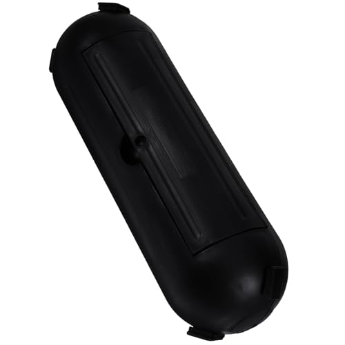 LIFKOME Wasserdichte Outdoor Anschlussdose Kabelverbinder Schutzbox Schwarz Wetterfeste Staubdichte Verlängerungskabel Sicherung für Innen Außenbereich von LIFKOME