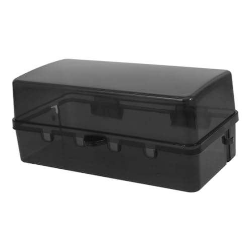 LIFKOME Wasserdichte Outdoor Verteilerdose Wetterfeste Schutzbox für Steckdosen Kabelverlängerung Timer Robuste Elektrische Abdeckung für Garten Camping Baustelle von LIFKOME
