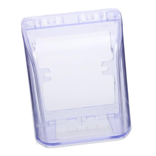LIFKOME Wasserdichte Steckdosenabdeckung Transparent Extra und Spritzwassergeschützt für Badezimmer und Außenbereich Einfach zu Montieren Steckdosenschutz für Heimgebrauch von LIFKOME