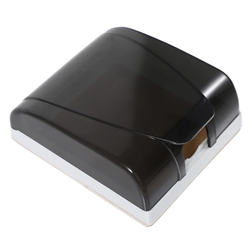 LIFKOME Wasserdichte Steckdosenabdeckung mit Klappdeckel Transparentes Spritzwassergeschütztes Schutzgehäuse für Innen Außenbereiche Selbstklebend und Kindersicherer Steckdosenschutz von LIFKOME