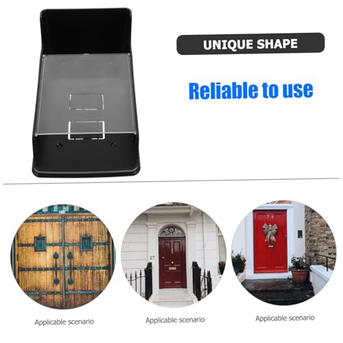 LIFKOME Wasserdichte Türklingel abdeckung Schutzgehäuse für Zutrittskontrollgerät Regensichere Außenabdeckung Kompatibel mit Fingerprint maschine und Türgriff von LIFKOME