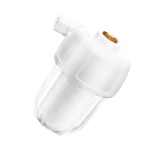 LIFKOME Wasserfilter für Durchlauferhitzer Sedimentvorfilter mit Klarem Abs gehäuse Leistungsstarker Filter für Dusche und Waschmaschine Einfach zu Wechseln für Haushalt Geeignet von LIFKOME
