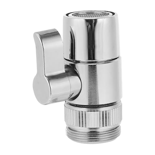 LIFKOME Wasserhahn Verteiler aus Kupfer mit Drehbarem Metallgriff Robust und Druckbeständig Vielseitiger Adapter für Waschmaschine Spüle und Geschirrspüler Sicherer Anschluss Einfache von LIFKOME