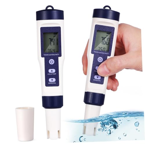 LIFKOME Wasserqualitätstester Handheld Ph Ec Temperatur Messgerät für Trinkwasser Pool Aquarium mit Hoher Präzision Tragbar Einfach zu Bedienen LIFKOME Wasserqualitätstester Handheld Ph Ec Temperatur Messgerät für Trinkwasser Pool Aquarium mit Hoher Präzision Tragbar Einfach zu Bedienen von LIFKOME