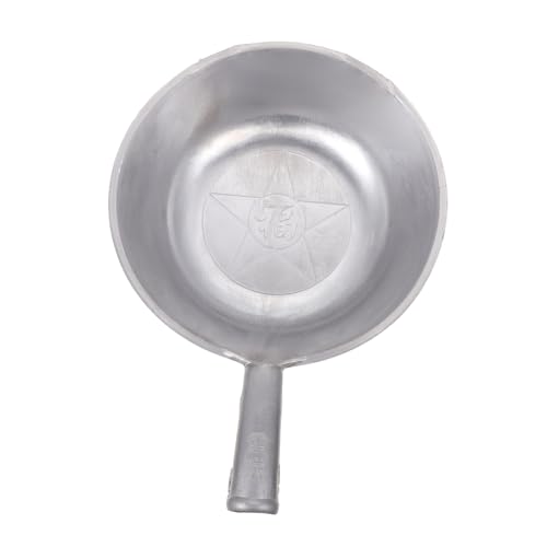 LIFKOME Wasserschöpfer aus Dickem Weißem Aluminiumlegierung mit Rundem Griff Praktische Küchenschöpfkelle Langlebiger Wasserschöpflöffel für Gemüse und Obst Leicht zu Reinigen Vielseitig von LIFKOME