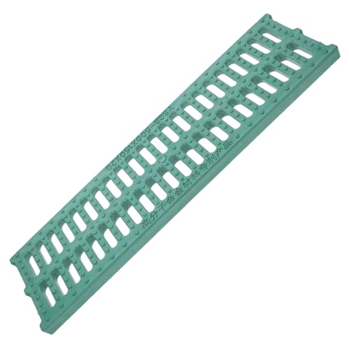 LIFKOME Wetterfeste Abdeckung für Außendrainagen Robuste Kunststoff Rostabdeckung für und Abwassersysteme für Garten Pool und Gehwege Grün von LIFKOME