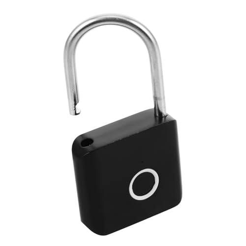 LIFKOME Wetterfestes Fingerabdruck vorhängeschloss aus Zinklegierung für Koffer Schrank Tür und Schublade Schnelles Sicheres Entsperren für Reise Büro Zuhause und Outdoor einsatz von LIFKOME