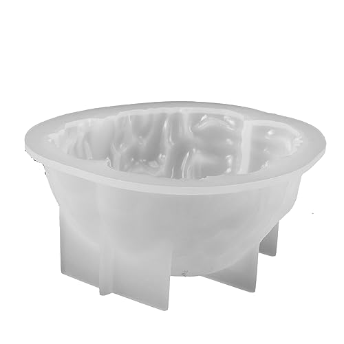 LIFKOME Wiederverwendbare Silikonform für Kerzen Einzigartige Gehirnform für Halloween für Diy Dekorationen und Handgemachte Duftkerzen Einfach zu Entformen LIFKOME Wiederverwendbare Silikonform für Kerzen Einzigartige Gehirnform für Halloween für Diy Dekorationen und Handgemachte Duftkerzen Einfach zu Entformen von LIFKOME