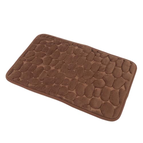 LIFKOME rutschfeste Faltbare Bodenmatte Waschbarer Badvorleger mit Steinmuster Design Vielseitige Fußmatte für Badezimmer Eingangsbereich und Wohnzimmer Rutschfester Teppich für Wc und LIFKOME rutschfeste Faltbare Bodenmatte Waschbarer Badvorleger mit Steinmuster Design Vielseitige Fußmatte für Badezimmer Eingangsbereich und Wohnzimmer Rutschfester Teppich für Wc und von LIFKOME