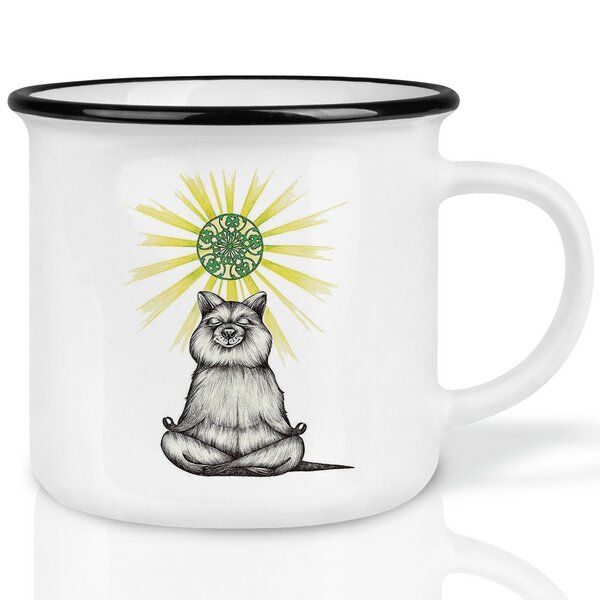 LIGARTI Keramiktasse – Yogibär von LIGARTI