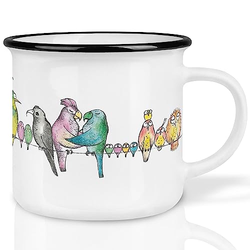 Ligarti® Keramiktasse [Design by H. Ligeti] Design Mug & handveredelter Becher I Spülmaschinengeeignete Tasse, Kaffeetasse, Teetasse, Cup von Ligarti