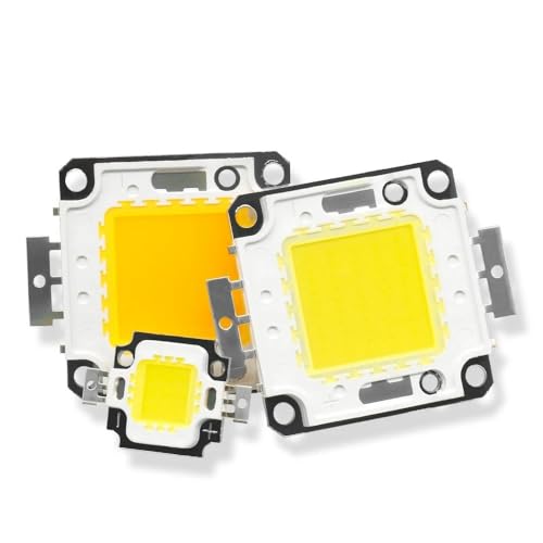 LIGHBIB LED Chip 10W 20W 30W 50W 100W 9-12V/30-36V Perlen Für DIY LED Flutlicht Scheinwerfer Hohe Leistung,Warmweiß 3000 K,30W 1Stk von LIGHBIB