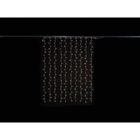 Light Creations Simply-connect Pro Line - curtain light extension - 1.5 x 2 m - 220 LEDs - Warmweiß - weißes Kabel - 230 v von Velleman