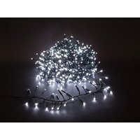 Light Creations - Spinlight led - 24 m - 2040 LEDs - Weiß - schwarzes Kabel - Modulator - 31 v von LIGHT CREATIONS
