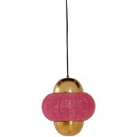 Hängeleuchte - Cetara - rosa - metall - E27 - - Light&living von LIGHT & LIVING