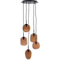 Hängeleuchte - Mezza - braun - glas - große - Light&living Hängeleuchte - Mezza - braun - glas - große - Light&living von LIGHT & LIVING