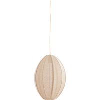 Hängeleuchte - Milatos - beige - textil - E27 - - Light&living von LIGHT & LIVING