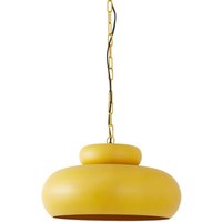 Hängeleuchte - Neiva - gelb - metall - E27 - - Light&living von LIGHT & LIVING