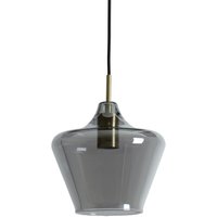 Hängeleuchte - Solly - schwarz - glas rauchglas - Light&living Hängeleuchte - Solly - schwarz - glas rauchglas - Light&living von LIGHT & LIVING