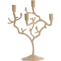 Light & Living Kerzenhalter JARDIA 4-flammig sandfarben – von LIGHT & LIVING