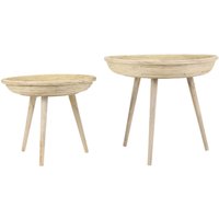 Light & Living beistelltisch - schiefer - holz - 6760684 - Schiefer von LIGHT & LIVING