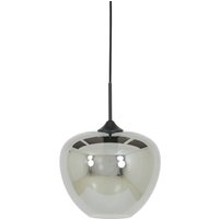 Light & Living - hängeleuchte - Mayson - schwarz - glas - von LIGHT & LIVING