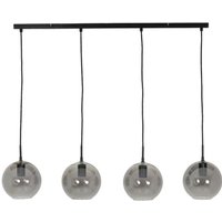 Light & Living - hängeleuchte - Subar - schwarz - glas rauchglas Light & Living - hängeleuchte - Subar - schwarz - glas rauchglas von LIGHT & LIVING