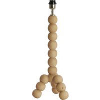 Light & Living - tischlampe - Veglio - natürlich - holz - Ø 20cm von LIGHT & LIVING