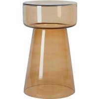 Light&living - Beistelltisch Dakwa Glas senfgelb - Ø30x50 cm von LIGHT & LIVING