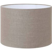 Lampenschirm - Dark Linen - grau - textil - ø - Light&living von LIGHT & LIVING