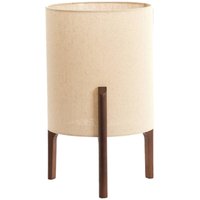 Tischlampe - Litto - natürlich - holz - - Light&living von LIGHT & LIVING