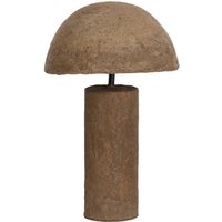 Tischlampe - Qazu - braun - papier - E27 - - Light&living von LIGHT & LIVING