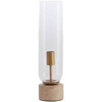Tischlampe - Rylano - transparent - beton - - Light&living von LIGHT & LIVING