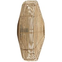 Wandleuchte - Mataka - braun - rattan - E27 - - Light&living von LIGHT & LIVING