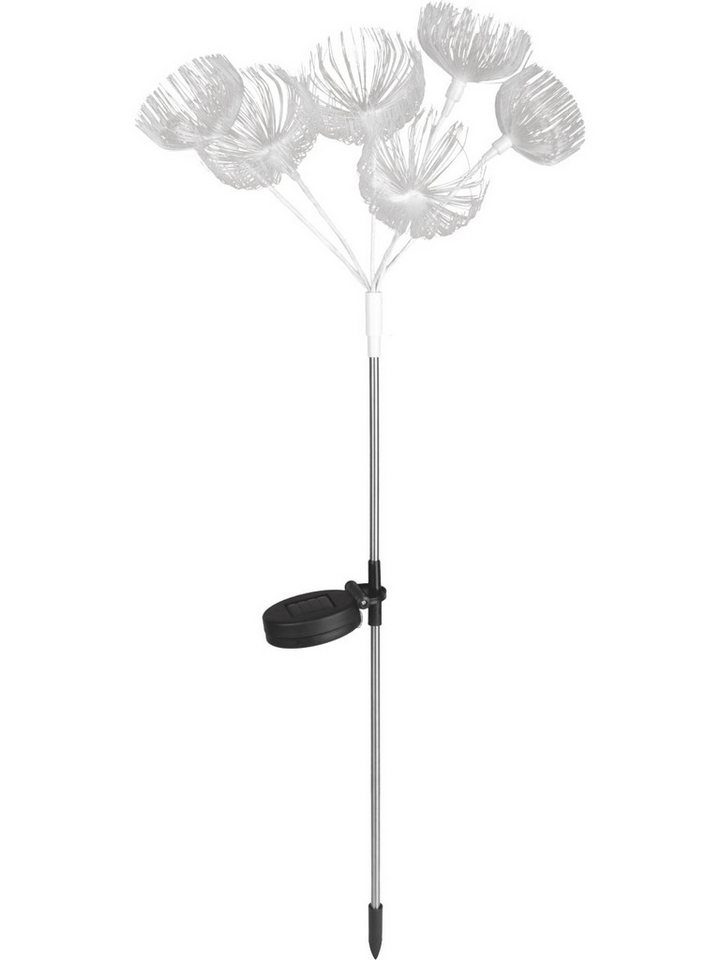 LIGHT&MORE LED Gartenleuchte Light & More LED Solarleuchte Blumen weiß, Inkl. Leuchtmittel, Nicht dimmbar nicht Smart Home-fähig ohne Bewegungsmelder von LIGHT&MORE