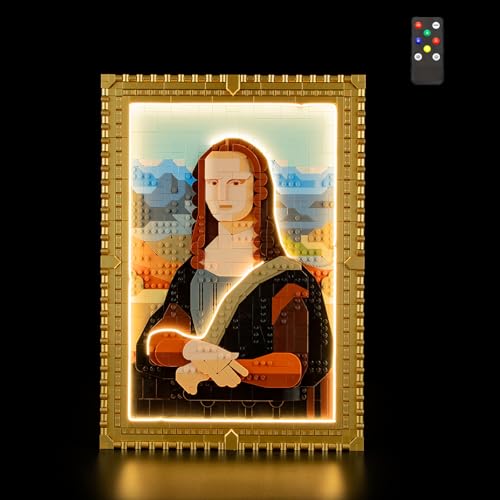 LIGHTAILING Licht-Set Für Lego-31213 Mona Lisa - Led-Beleuchtungsset Kompatibel Mit Lego Bausteinen Modell:Fernbedienungsversion - Modell Set Nicht Enthalten LIGHTAILING Licht-Set Für Lego-31213 Mona Lisa - Led-Beleuchtungsset Kompatibel Mit Lego Bausteinen Modell:Fernbedienungsversion - Modell Set Nicht Enthalten von LIGHTAILING