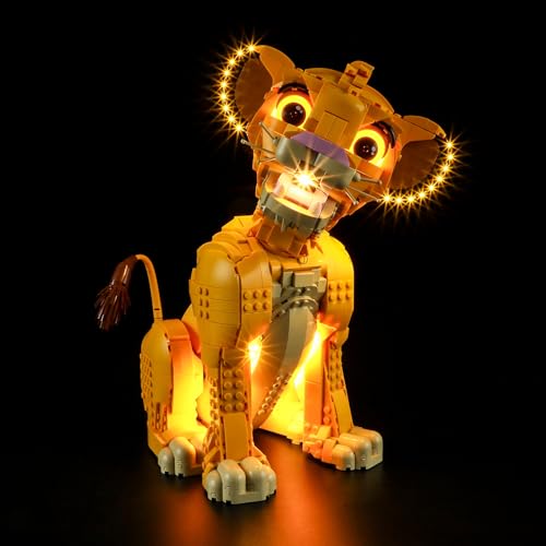 LIGHTAILING Licht-Set Für Lego-43247 Simba, der Junge König der Löwen - Led-Beleuchtungsset Kompatibel Mit Lego Bausteinen Modell - Modell Set Nicht Enthalten LIGHTAILING Licht-Set Für Lego-43247 Simba, der Junge König der Löwen - Led-Beleuchtungsset Kompatibel Mit Lego Bausteinen Modell - Modell Set Nicht Enthalten von LIGHTAILING