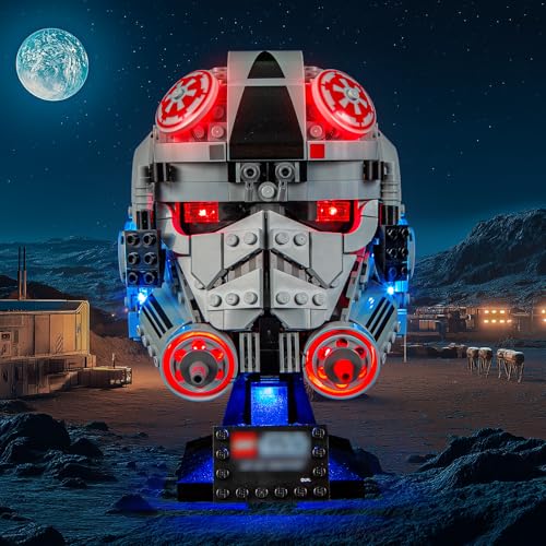 LIGHTAILING Licht-Set Für Lego-75429 AT-AT Pilot-Helm - Led-Beleuchtungsset Kompatibel Mit Lego Bausteinen Modell - Modell Set Nicht Enthalten von LIGHTAILING