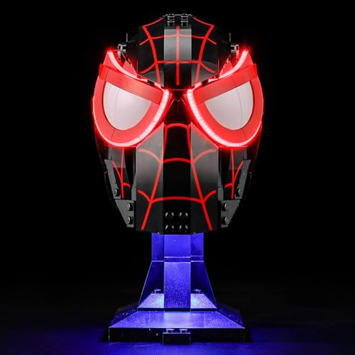 LIGHTAILING Licht-Set Für Lego-76329 Miles-Morales' Maske - Led-Beleuchtungsset Kompatibel Mit Lego Bausteinen Modell - Modell Set Nicht Enthalten LIGHTAILING Licht-Set Für Lego-76329 Miles-Morales' Maske - Led-Beleuchtungsset Kompatibel Mit Lego Bausteinen Modell - Modell Set Nicht Enthalten von LIGHTAILING