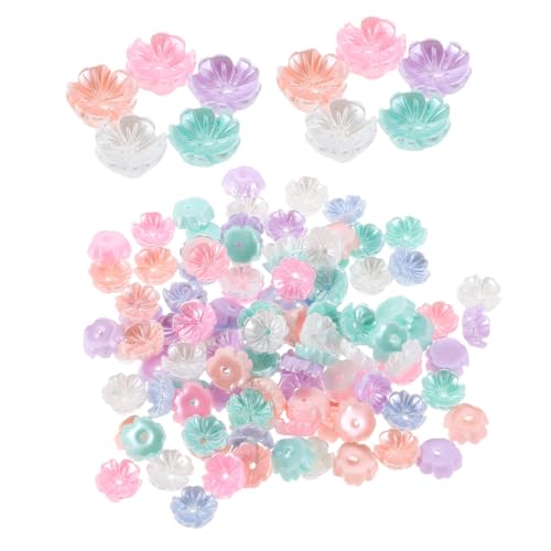 LIGHTAOTAO 100 Stück Blumen Perlenkappen Fünfblättrige Schmuck Endkappen für Halsketten Armbänder DIY Basteln Nail Art Zubehör Mixfarben LIGHTAOTAO 100 Stück Blumen Perlenkappen Fünfblättrige Schmuck Endkappen für Halsketten Armbänder DIY Basteln Nail Art Zubehör Mixfarben von LIGHTAOTAO