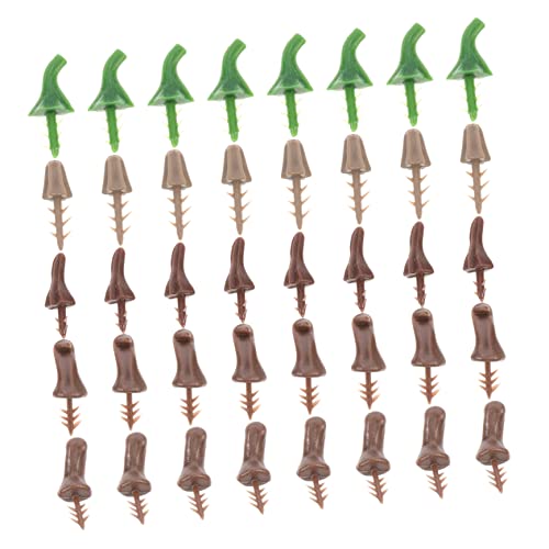 LIGHTAOTAO 100stücke Kürbis Griff Zubehör Kunststoff Kürbis Stiel Für Halloween Dekoration Werkzeug Zum Kürbisschnitzen Vielseitig Einsetzbar Für Diy Und Ernteveranstaltungen von LIGHTAOTAO