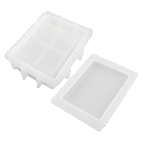 LIGHTAOTAO Epoxidharz Silikonform Buchförmig Wiederverwendbar DIY Schmuck Aufbewahrungsbox Gießform für Bastelarbeiten Epoxy Mold für Schmuck und Dekoration von LIGHTAOTAO